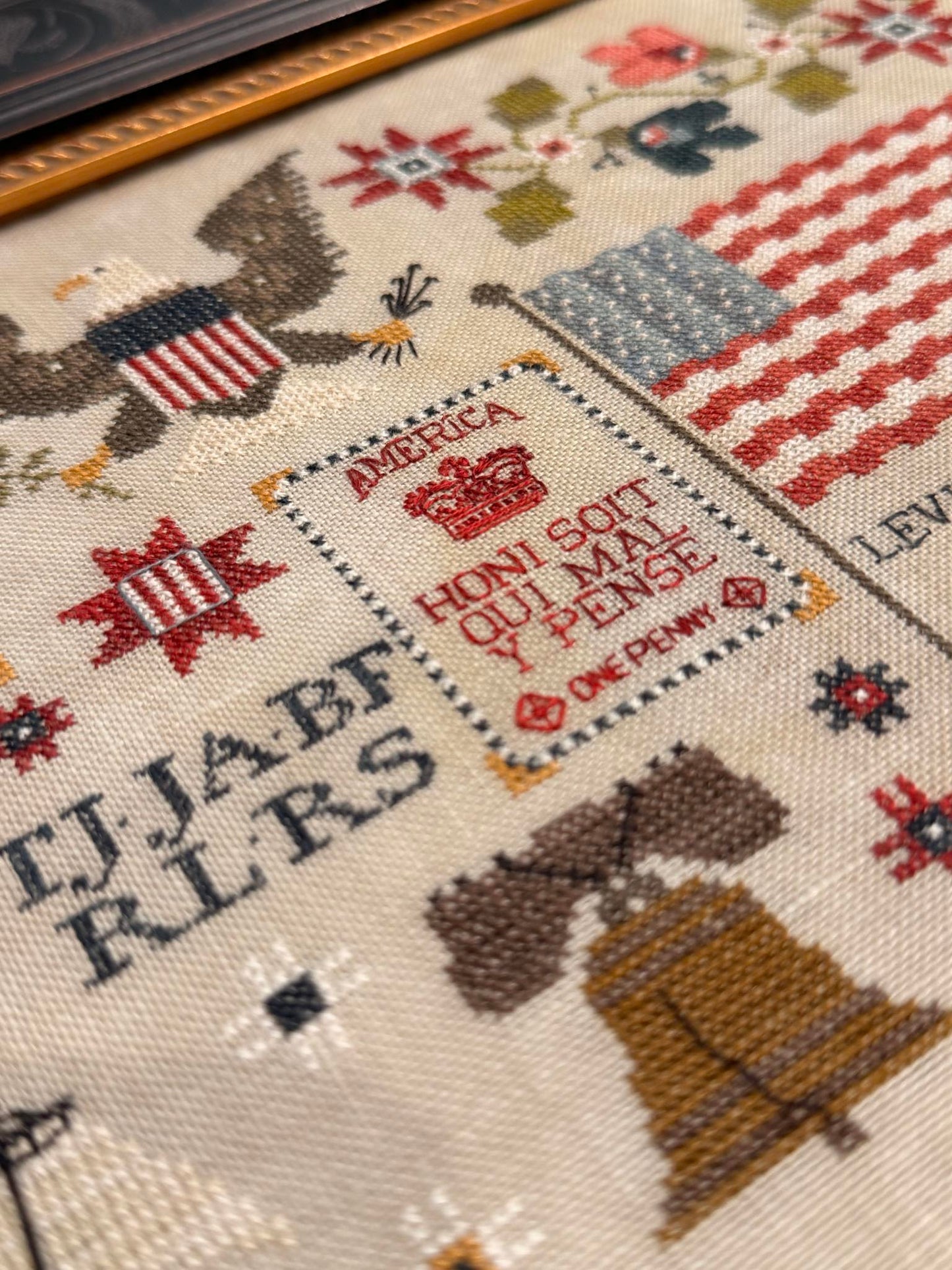 PREORDER America 250 - Plum Street Samplers - Cross Stitch Pattern