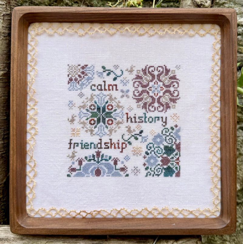 PREORDER Stitching Brings Quaker - Jan Hicks - Cross Stitch Pattern