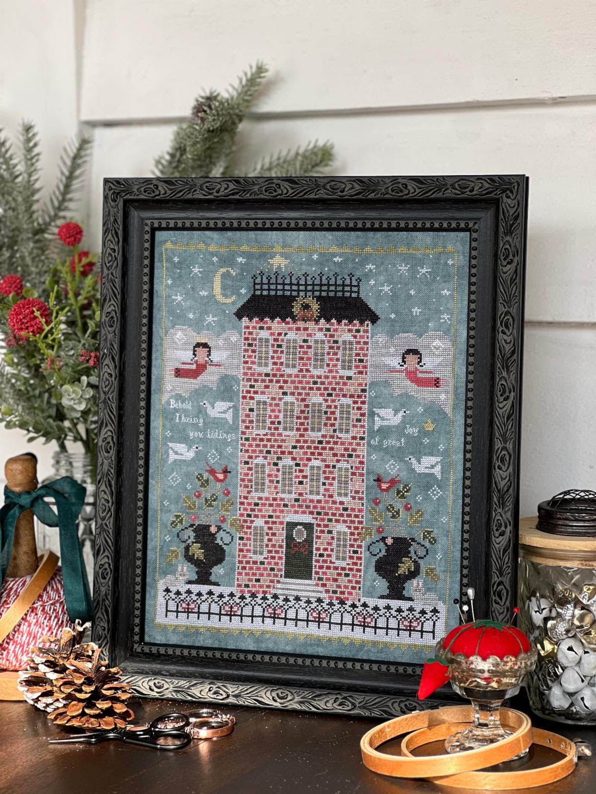 PREORDER O Holy Night - Annie Beez Cross Stitch Pattern