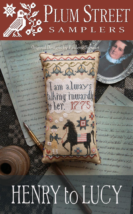 PREORDER Henry to Lucy - Plum Street Samplers - Cross Stitch Pattern