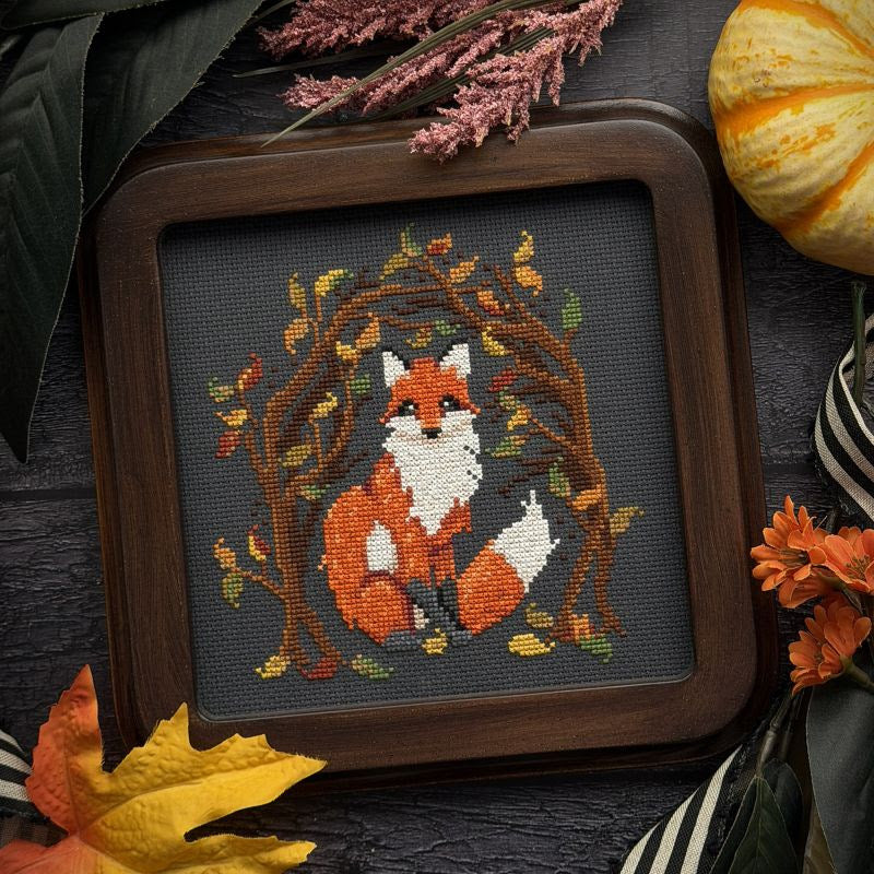 PREORDER Fox in the Hollow - Stitch Crypt - Cross Stitch Pattern