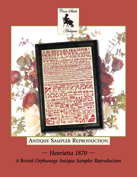 PREORDER Henrietta 1870 - Cross Stitch Antiques - Cross Stitch Pattern