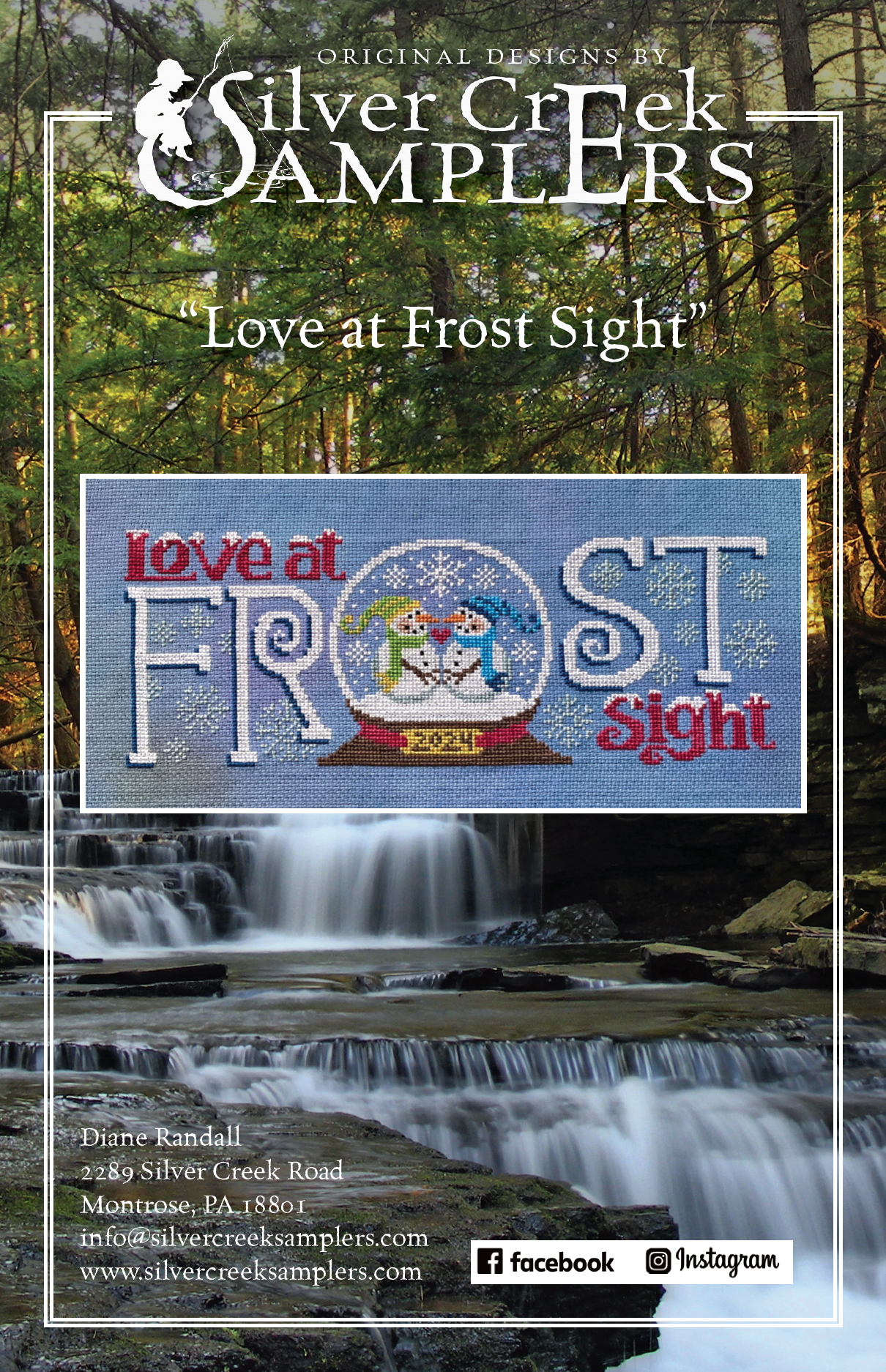 Love at Frost Sight - Silver Creek Samplers - Cross Stitch Pattern