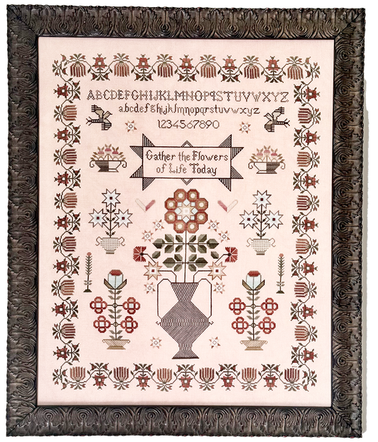 PREORDER Floral Fantasy - Fox and Rabbit - Cross Stitch Pattern, Books, The Crafty Grimalkin - A Cross Stitch Store