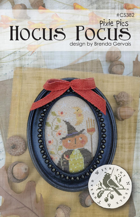 PREORDER Hocus Pocus Pixie Pic - With Thy Needle and Thread - Cross Stitch Pattern