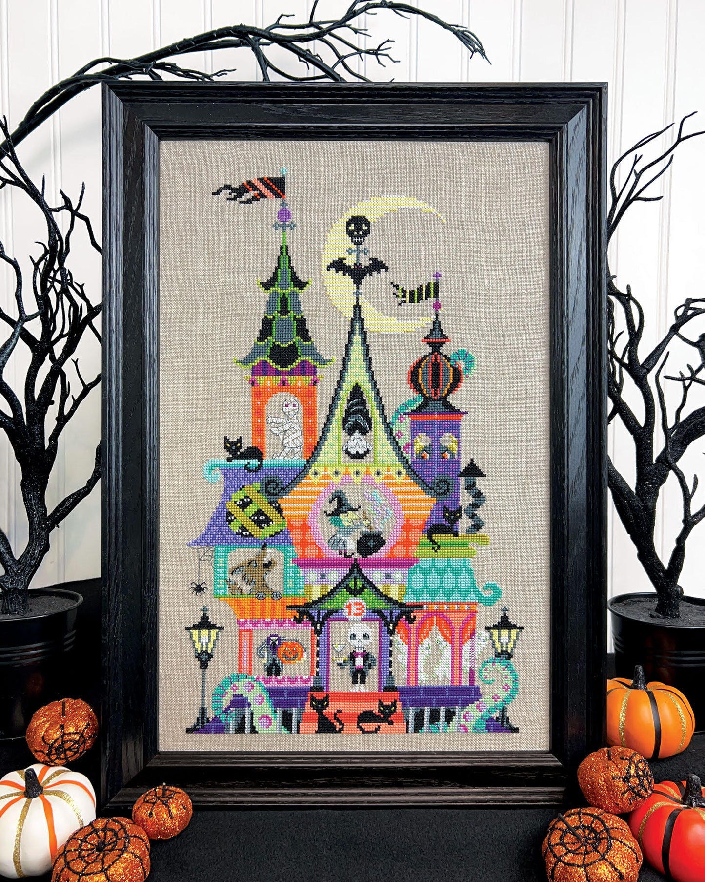 PREORDER Monster House - Satsuma Street - Cross Stitch Pattern, Needlecraft Patterns, The Crafty Grimalkin - A Cross Stitch Store