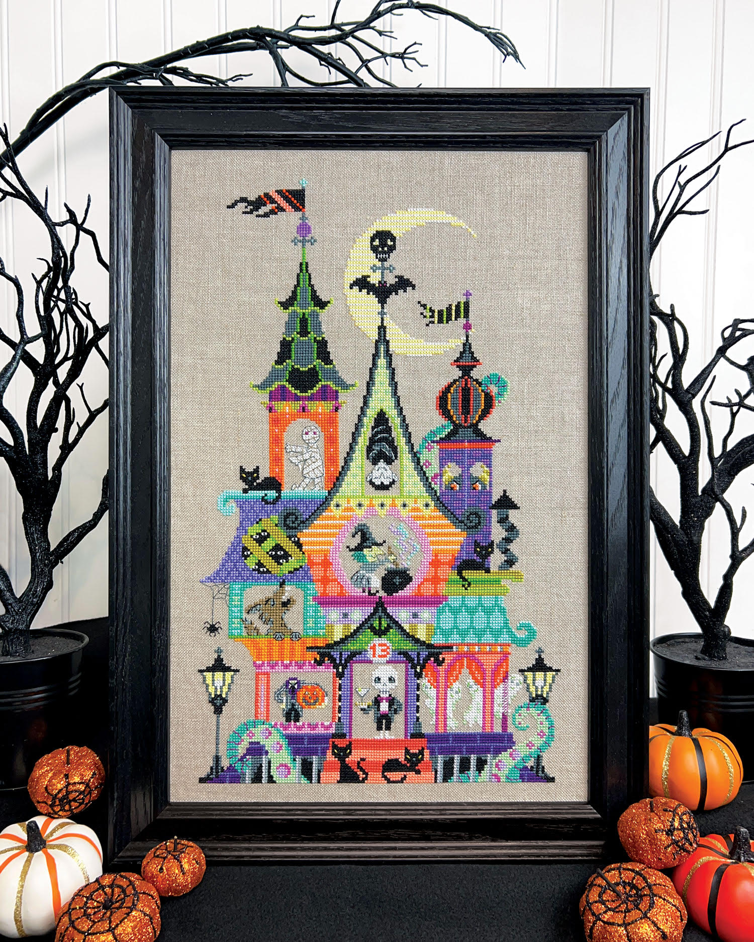 PREORDER Monster House - Satsuma Street - Cross Stitch Pattern, Needlecraft Patterns, The Crafty Grimalkin - A Cross Stitch Store