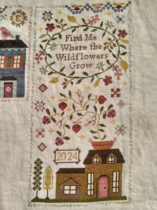 Where the Wildflowers Grow - Blueberry Ridge Design - Cross Stitch Pattern