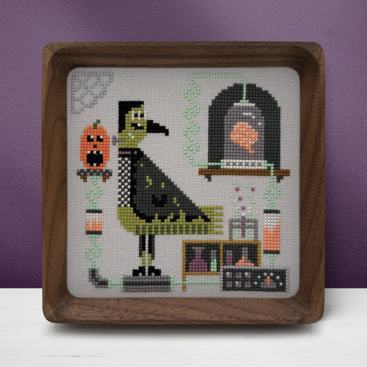 Trick or Tweet, Fitz - Boomerang Stitches - Cross Stitch Pattern
