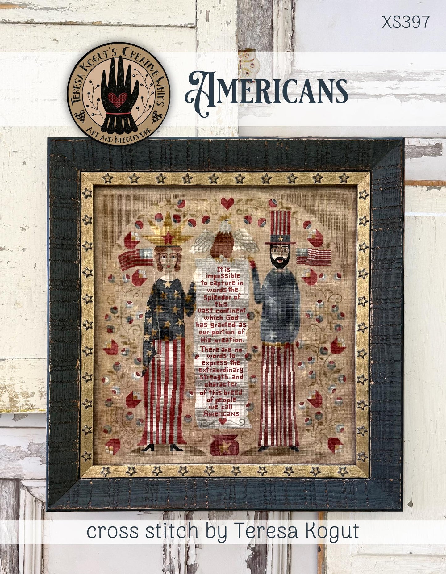 PREORDER Americans - Teresa Kogut - Cross Stitch Pattern