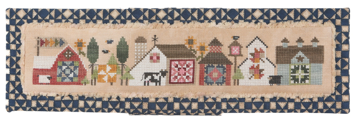 Quilted Tiny Town - Heart in Hand - Cross Stitch Pattern