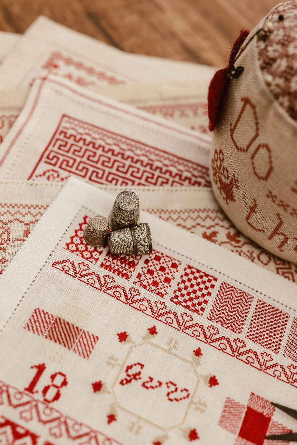 PREORDER Connected by the Red Thread Book - Atelier Soed Idee - Cross Stitch Book, Needlecraft Patterns, Needlecraft Patterns, The Crafty Grimalkin - A Cross Stitch Store