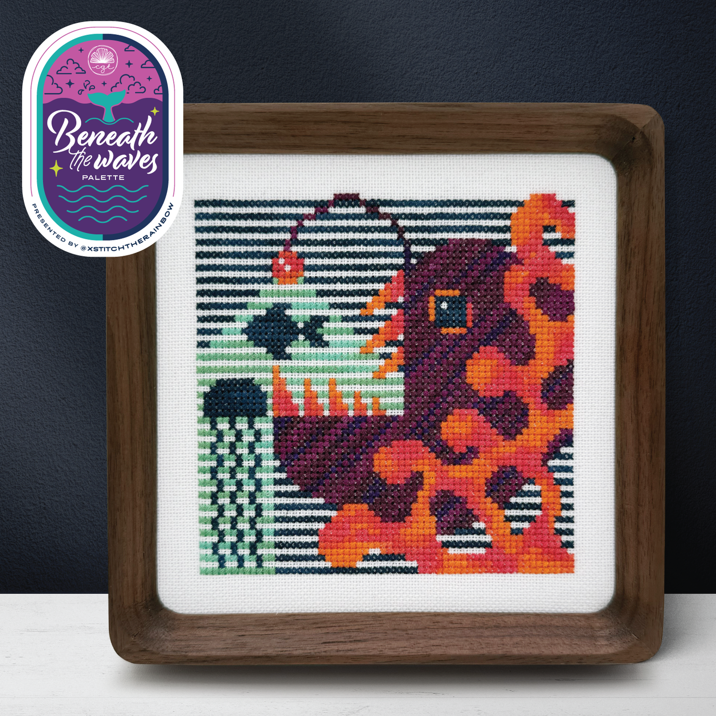 Glow Below - Boomerang Stitches - Cross Stitch Pattern