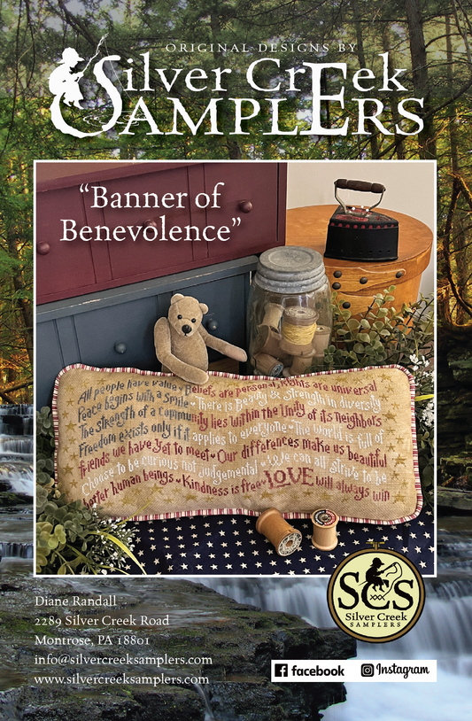 Banner of Benevolence - Silver Creek Samplers - Cross Stitch Pattern