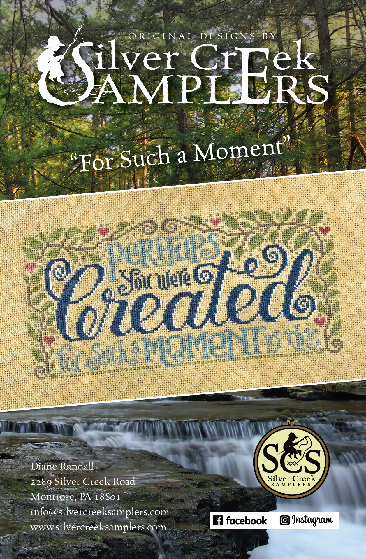 For Such a Moment - Silver Creek Samplers - Cross Stitch Pattern