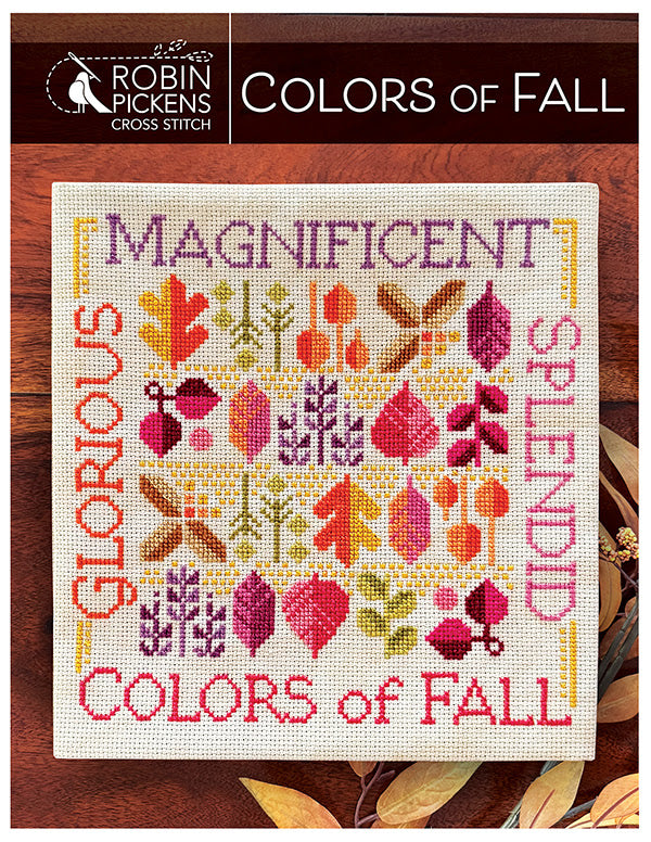 Colors of Fall - Robin Pickens - Cross Stitch Pattern