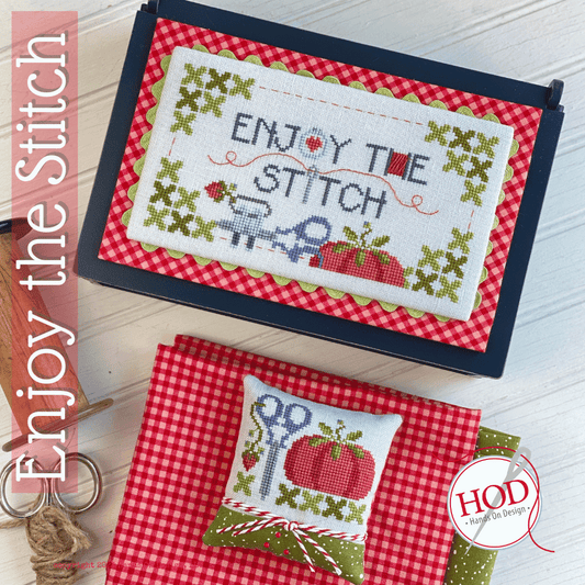 Enjoy the Stitch - Hands on Design - Cross Stitch, Needlecraft Patterns, Needlecraft Patterns, The Crafty Grimalkin - A Cross Stitch Store