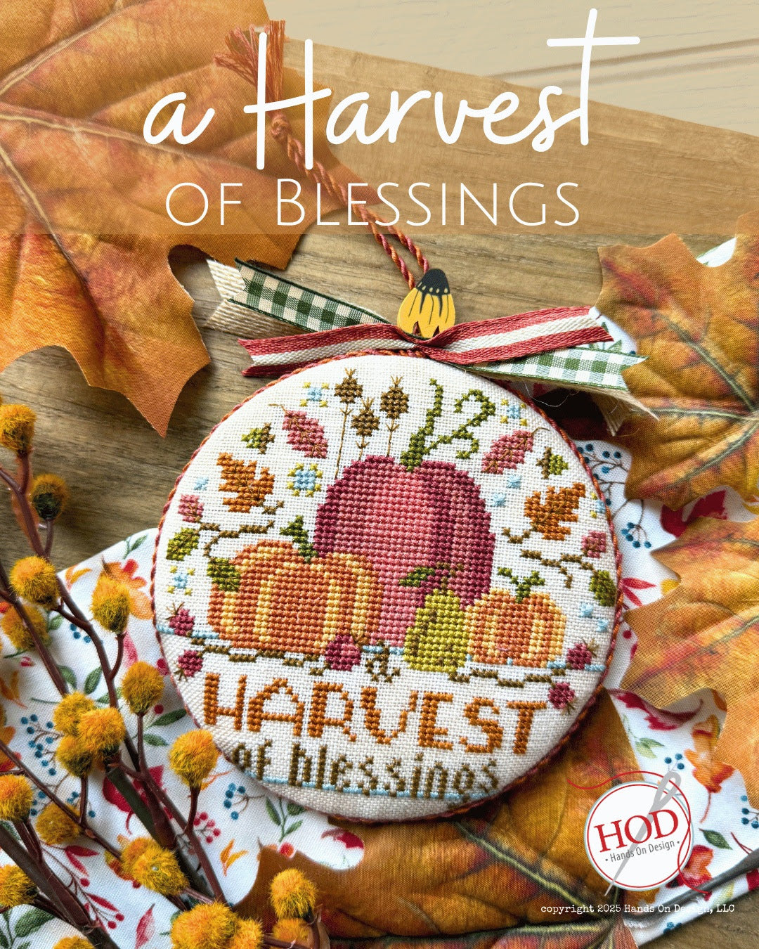 A Harvest of Blessings - Hands on Design - Cross Stitch Pattern