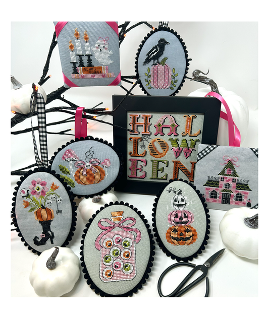 Halloween Pretties - Tiny Modernist - Cross Stitch Pattern