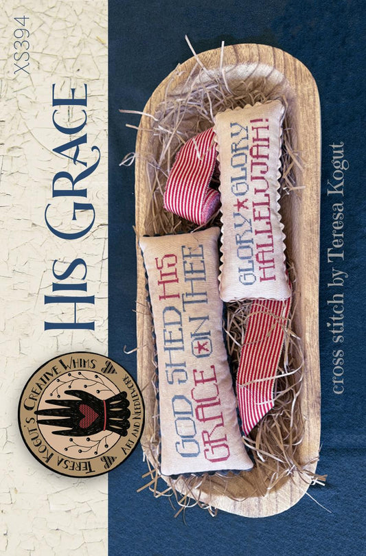 PREORDER His Grace - Teresa Kogut - Cross Stitch Pattern