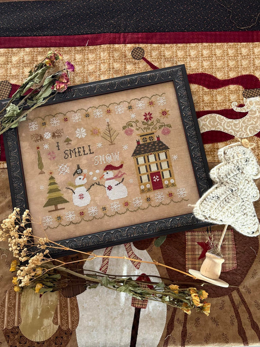 I Smell Snow - Pansy Patch - Cross Stitch Pattern