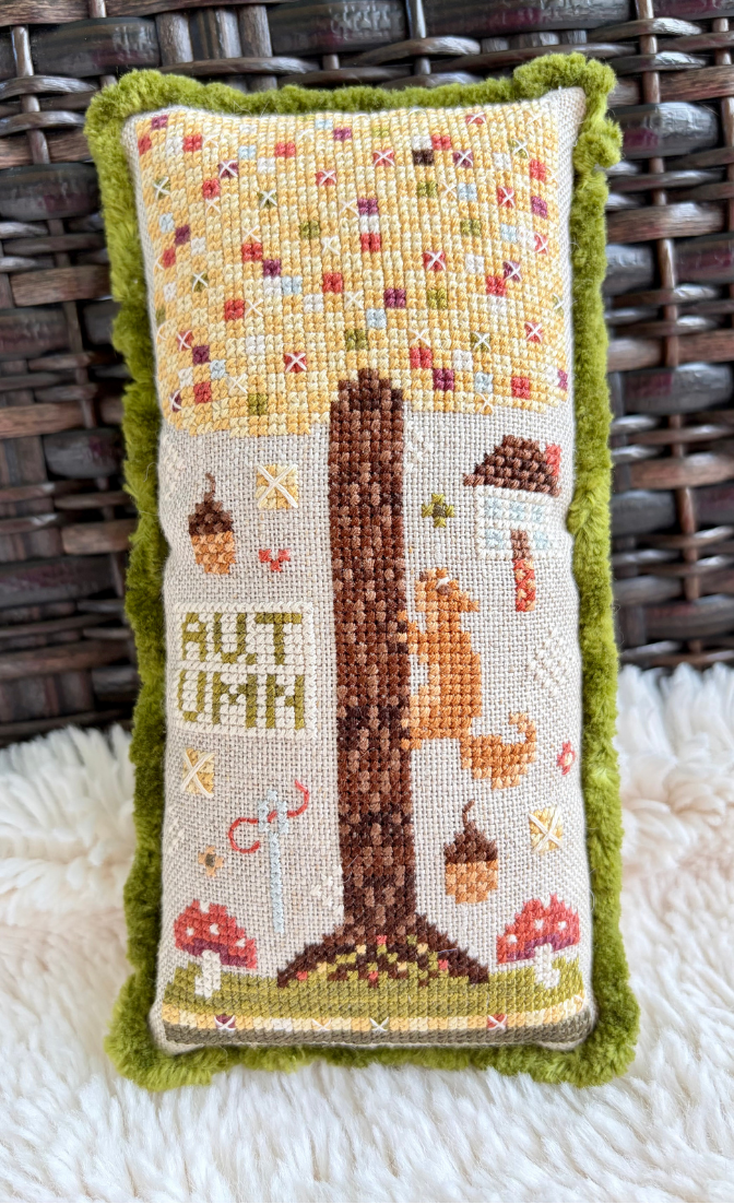 PREORDER Tapestry Tree: Autumn - Sweet Wing Studio - Cross Stitch Pattern