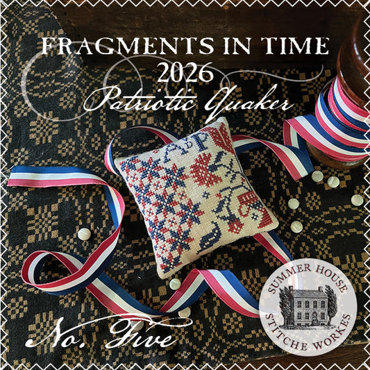 Fragments in time 2026 No. 5 - Summer House Stitch Workes - Cross Stitch Pattern