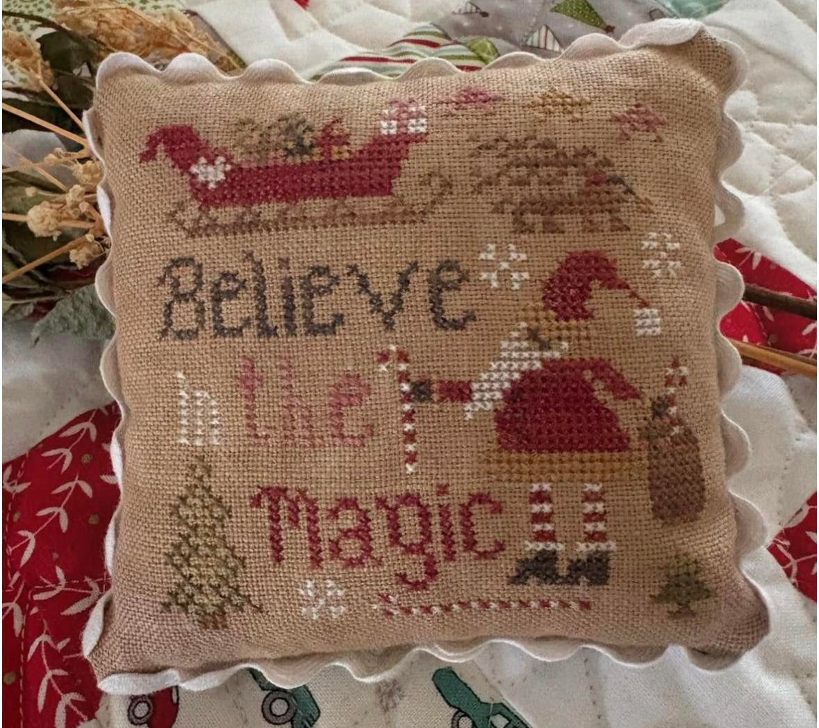 Stitch Jingle and Be Merry - Pansy Patch - Cross Stitch Pattern