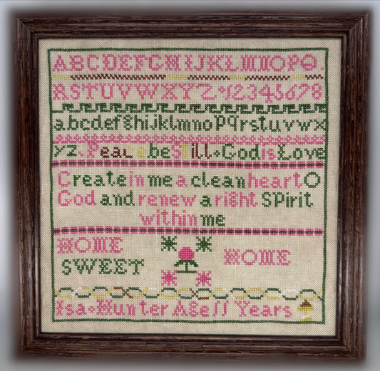 PRE-ORDER Isa Hunter - Sambrie Stitches - Cross Stitch Pattern, Needlecraft Patterns, The Crafty Grimalkin - A Cross Stitch Store
