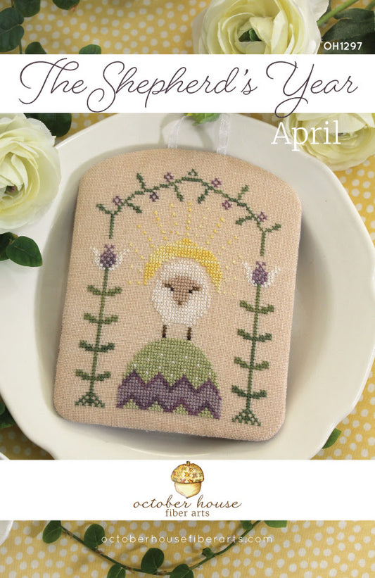 The Shepherd's Year - April - October House Fiber Arts - Cross Stitch Pattern