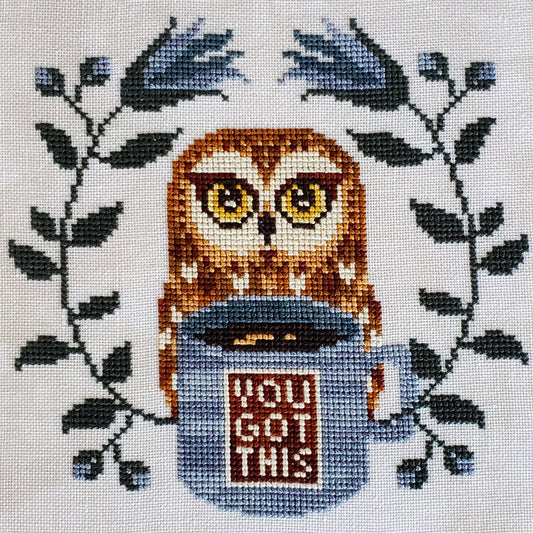 PRE-ORDER You Got This - The Artsy Housewife - Cross Stitch Pattern, Needlecraft Patterns, The Crafty Grimalkin - A Cross Stitch Store