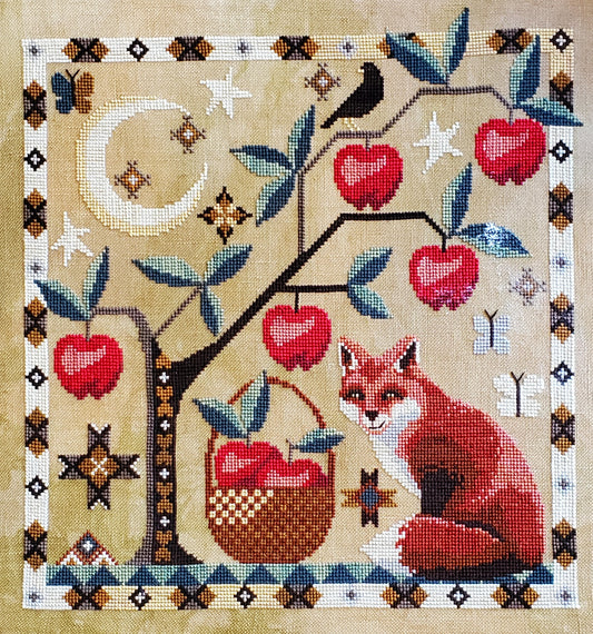 PRE-ORDER Abalonia's Apple Tree - The Artsy Housewife - Cross Stitch Pattern, Needlecraft Patterns, The Crafty Grimalkin - A Cross Stitch Store