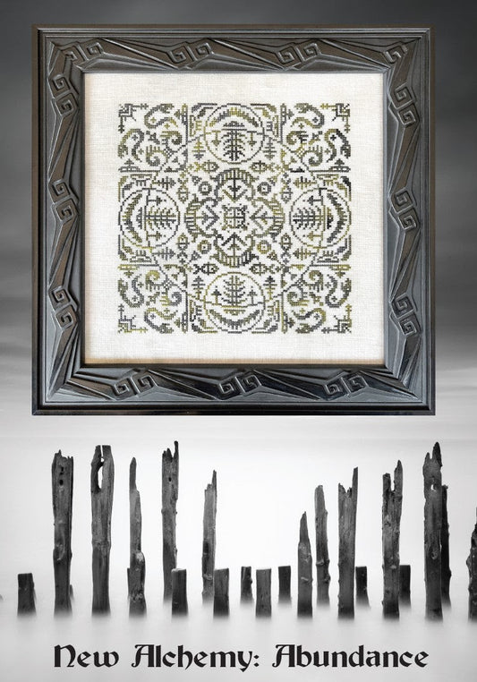 New Alchemy: Abundance - Ink Circles - Cross Stitch Pattern