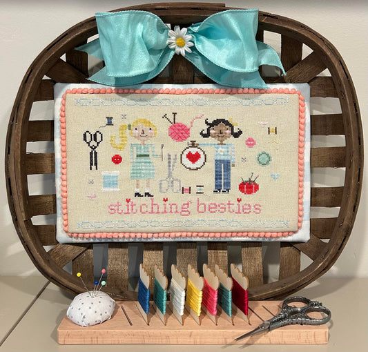 PREORDER Stitching Besties - Emily Call - Cross Stitch Pattern, Books, The Crafty Grimalkin - A Cross Stitch Store