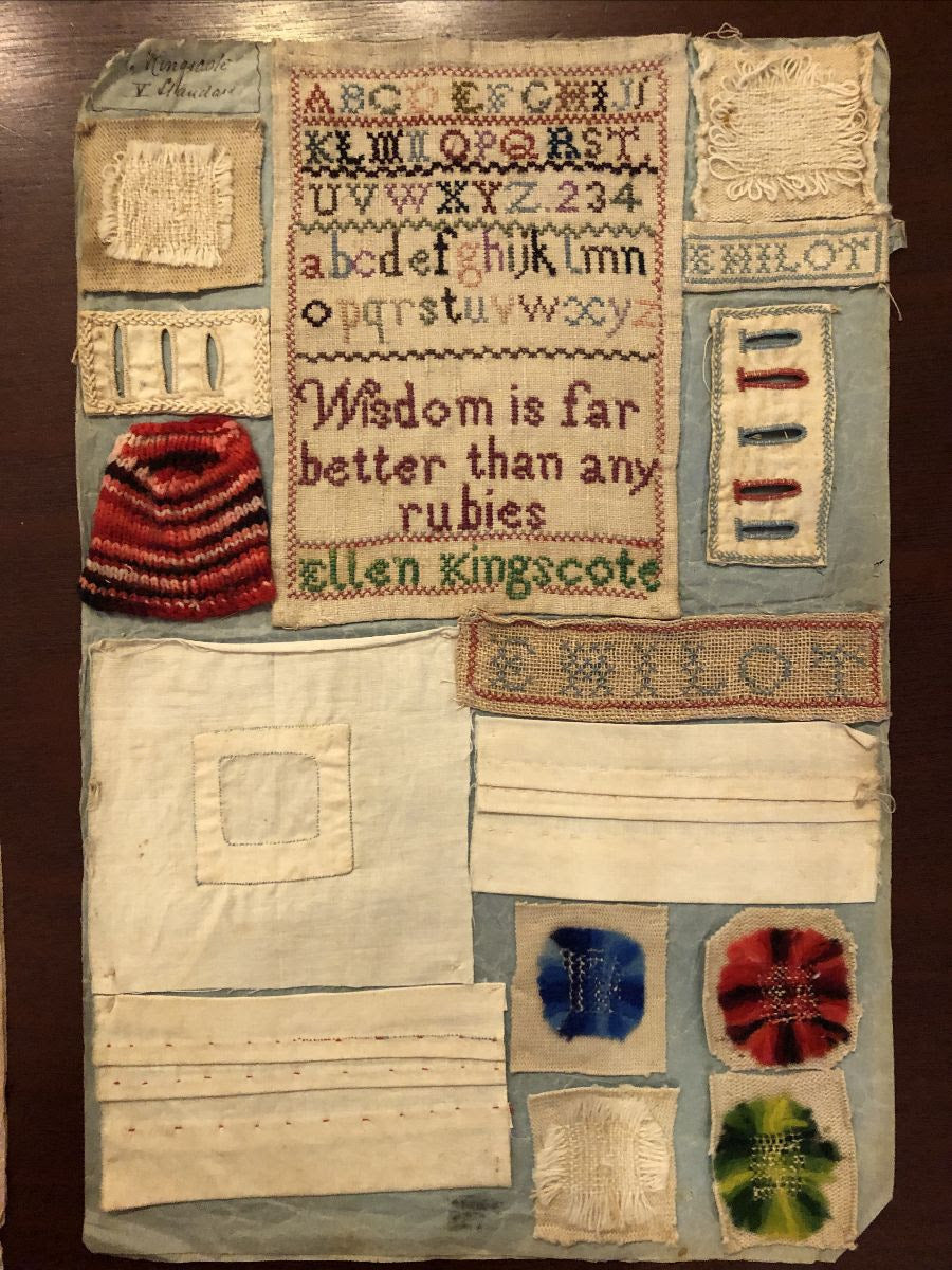 PREORDER Ellen Kingscote's English Sewing Book - Cross Stitch Antiques - Cross Stitch Pattern