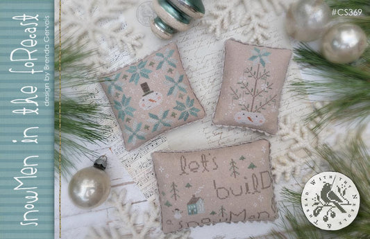 Snowmen in the Forecast - With Thy Needle and Thread - Cross Stitch Pattern