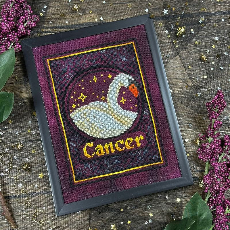 Zodiac Cancer - Stitch Crypt - Cross Stitch Pattern