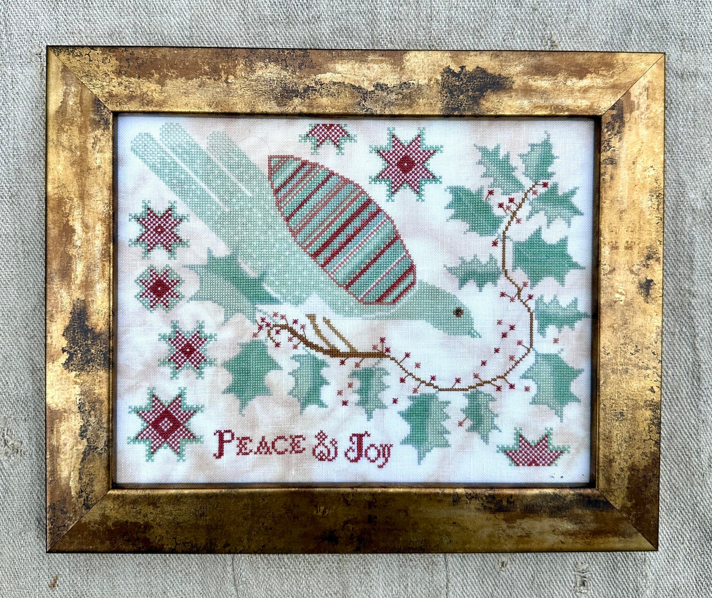 PREORDER Peace and Joy - Kathy Barrick - Cross Stitch Pattern