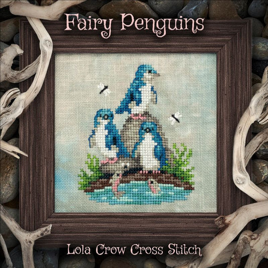 PREORDER  Fairy Penguins - Lola Crow - Cross Stitch Pattern