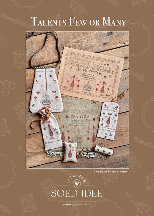 PREORDER Talents Few Or Many - Atelier Soed Idee - Cross Stitch Pattern
