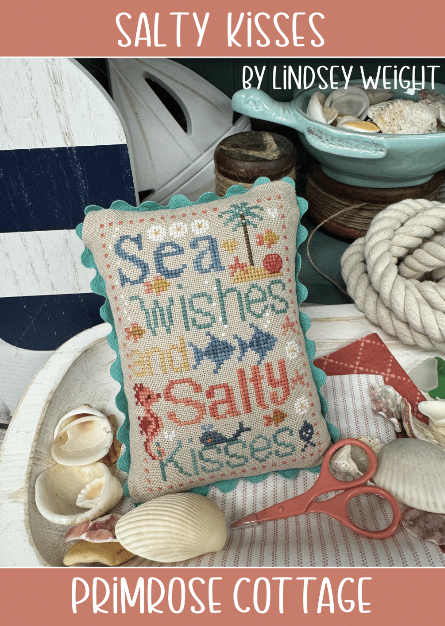 Salty Kisses - Primrose Cottage - Cross Stitch Pattern
