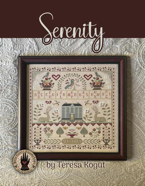 PRE-ORDER Serenity - Teresa Kogut - Cross Stitch Pattern, Needlecraft Patterns, The Crafty Grimalkin - A Cross Stitch Store
