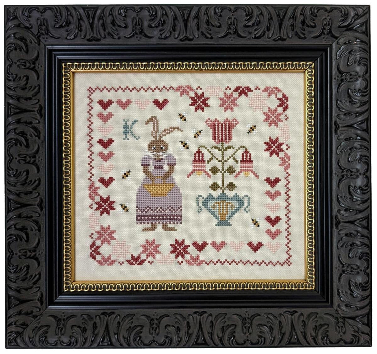 PRE-ORDER Wilhelmina - Fox and Rabbit Designs, Needlecraft Patterns, The Crafty Grimalkin - A Cross Stitch Store