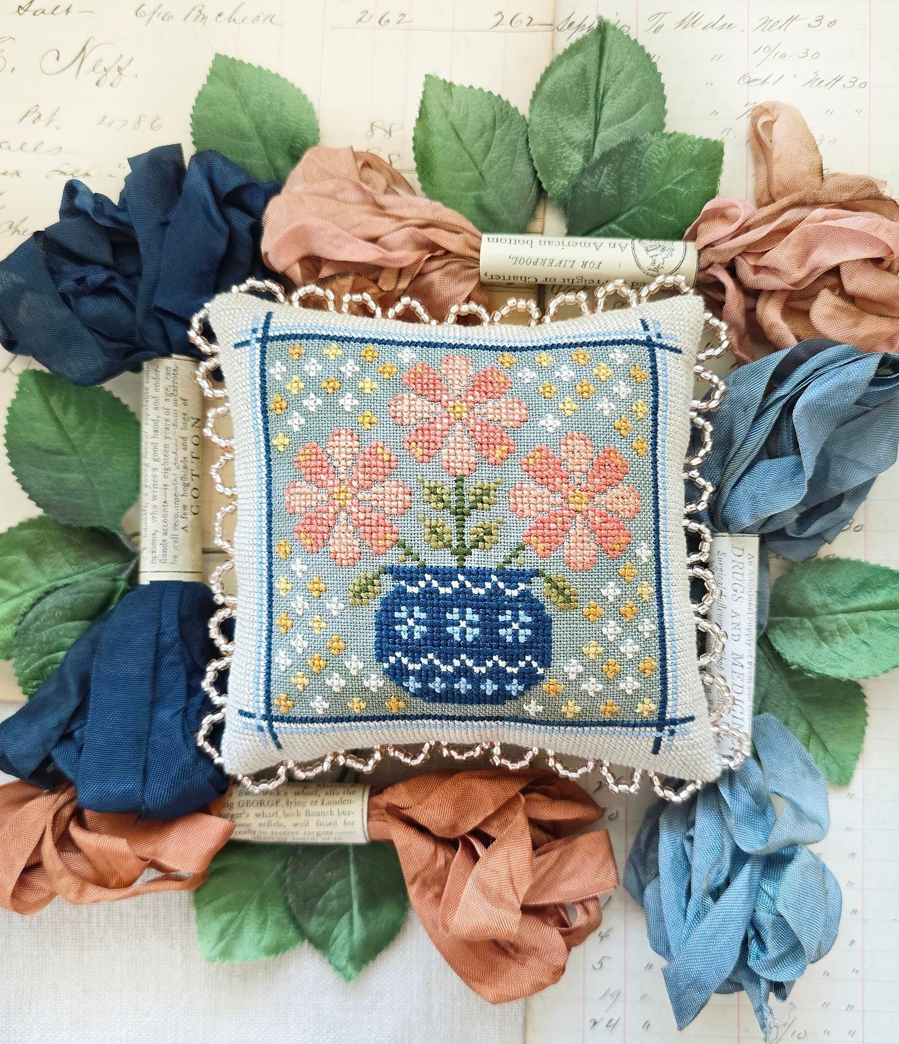 PREORDER Sun Soaked - Hello From Liz Mathews - Cross Stitch Pattern, Needlecraft Patterns, The Crafty Grimalkin - A Cross Stitch Store