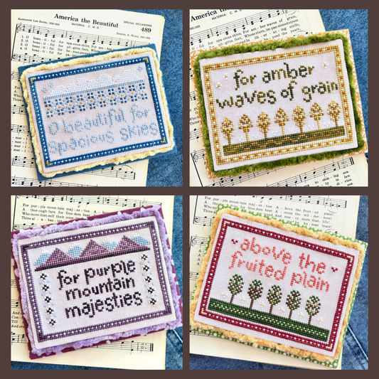 America the Beautiful Collection - Sweet Wing - Cross Stitch Pattern