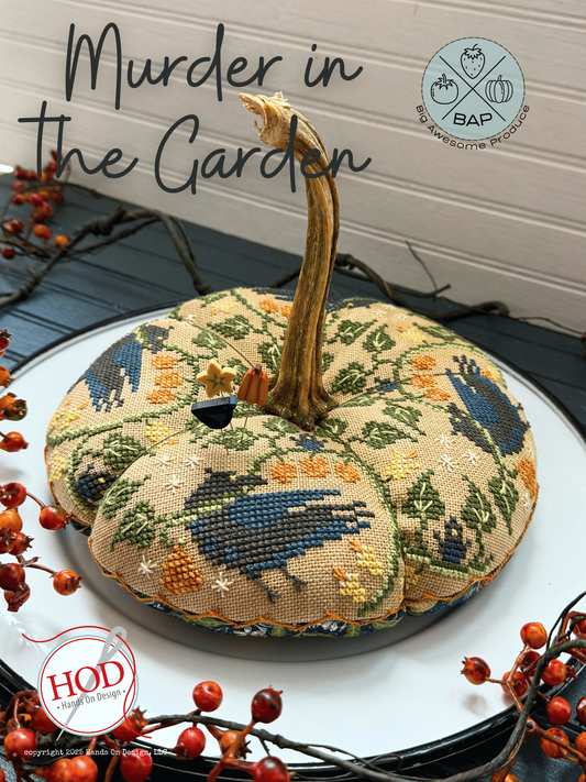 Murder in the Garden - Hands on Design - Cross Stitch Pattern