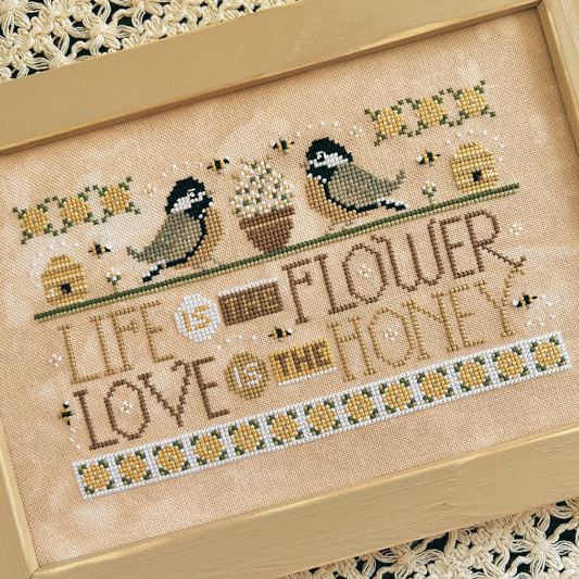 Wordy Birds - May - Sweet Wing - Cross Stitch Pattern