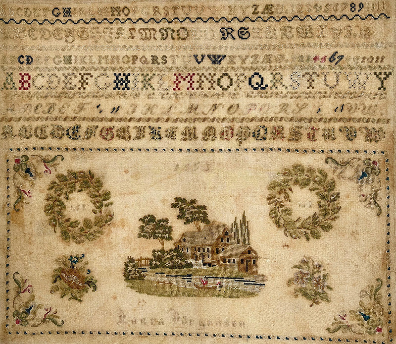 PRE-ORDER - Laura Vorgensen 1853 - Jan Hicks Creates - Cross Stitch Pattern, Needlecraft Patterns, The Crafty Grimalkin - A Cross Stitch Store