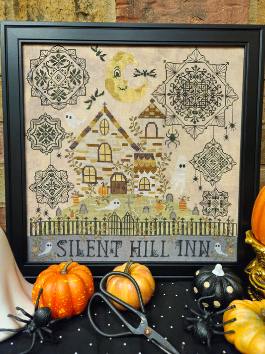 PREORDER Silent Hill Inn - Quaintrose Needlearts - Cross Stitch Pattern