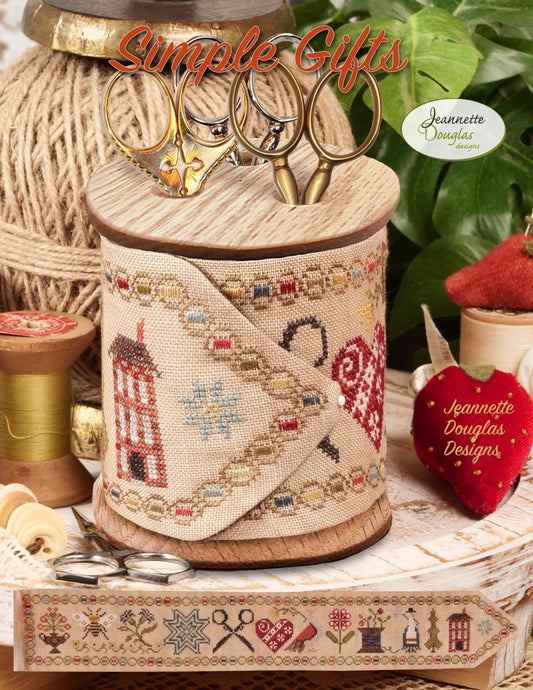 PREORDER Simple Gifts - Jeannette Douglas Designs - Cross Stitch Pattern